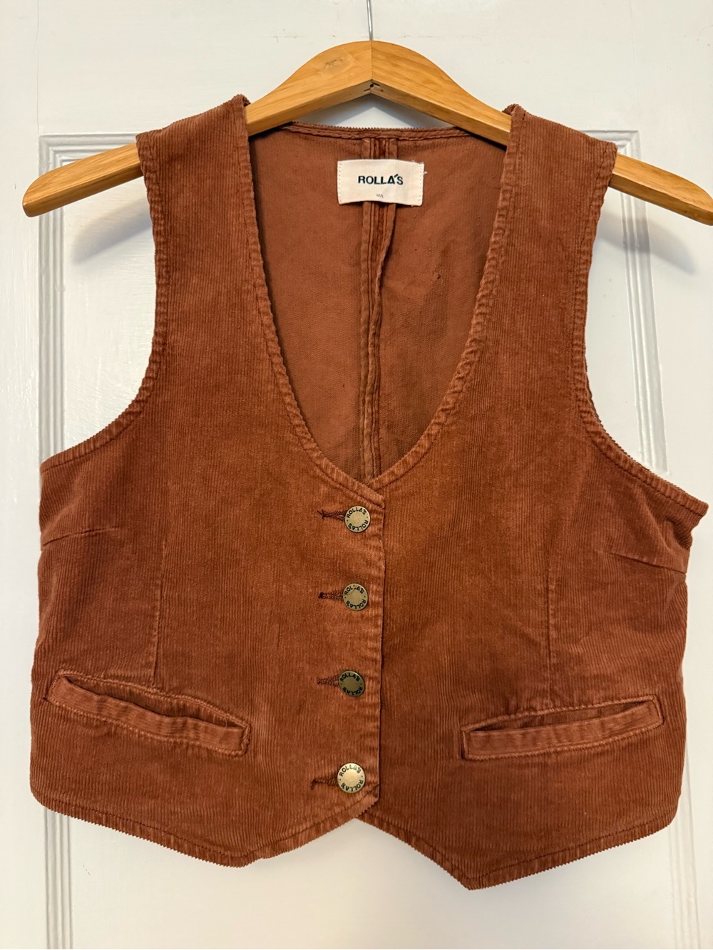 Rolla’s Cord Vest size L